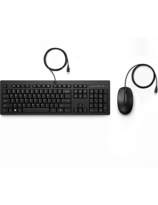 HP Combinaţie de tastatură şi mouse cu cablu 225 Hp - 1