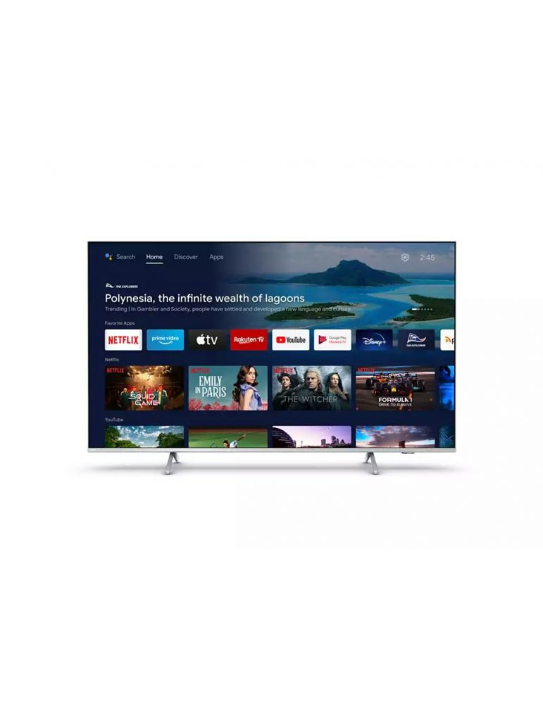 Philips 8500 series 65PUS8507/12 televizor 165,1 cm (65") 4K Ultra HD Wi-Fi Argint