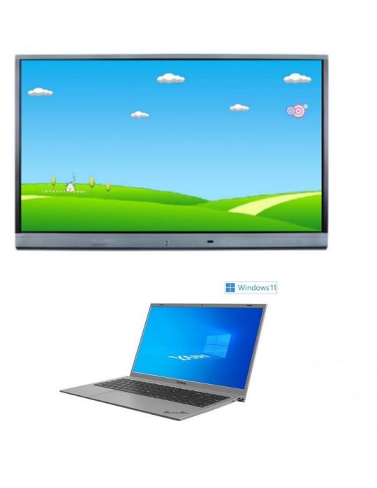 Pachet interactiv cu display blackmount 65 laptop ultra slim yashi suzuka yp-01515 Blackmount - 1
