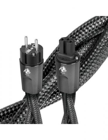 Cablu alimentare audioquest dragon source c15 dbs carbon1m Audioquest - 1 - Tik.ro