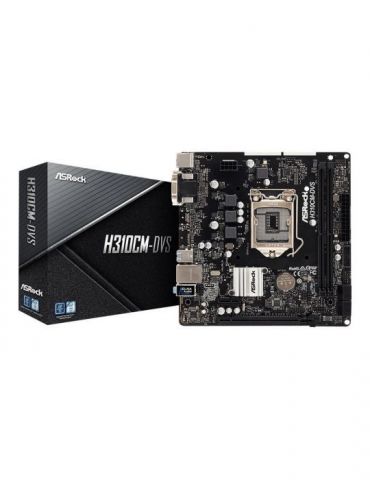 ASRock H310CM-DVS - motherboard - micro ATX - LGA1151 Socket - H310 Asrock - 1