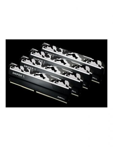 G.Skill SNIPER X Series - Urban Camo - DDR4 - 64 GB: 4 x 16 GB - DIMM 288-pin - unbuffered G.skill - 1