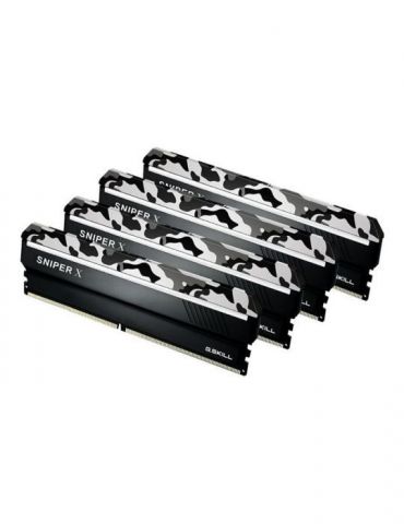 G.Skill SNIPER X Series - Urban Camo - DDR4 - 64 GB: 4 x 16 GB - DIMM 288-pin - unbuffered G.skill - 1