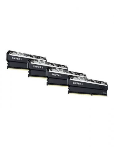 G.Skill SNIPER X Series - Urban Camo - DDR4 - 64 GB: 4 x 16 GB - DIMM 288-pin - unbuffered G.skill - 1