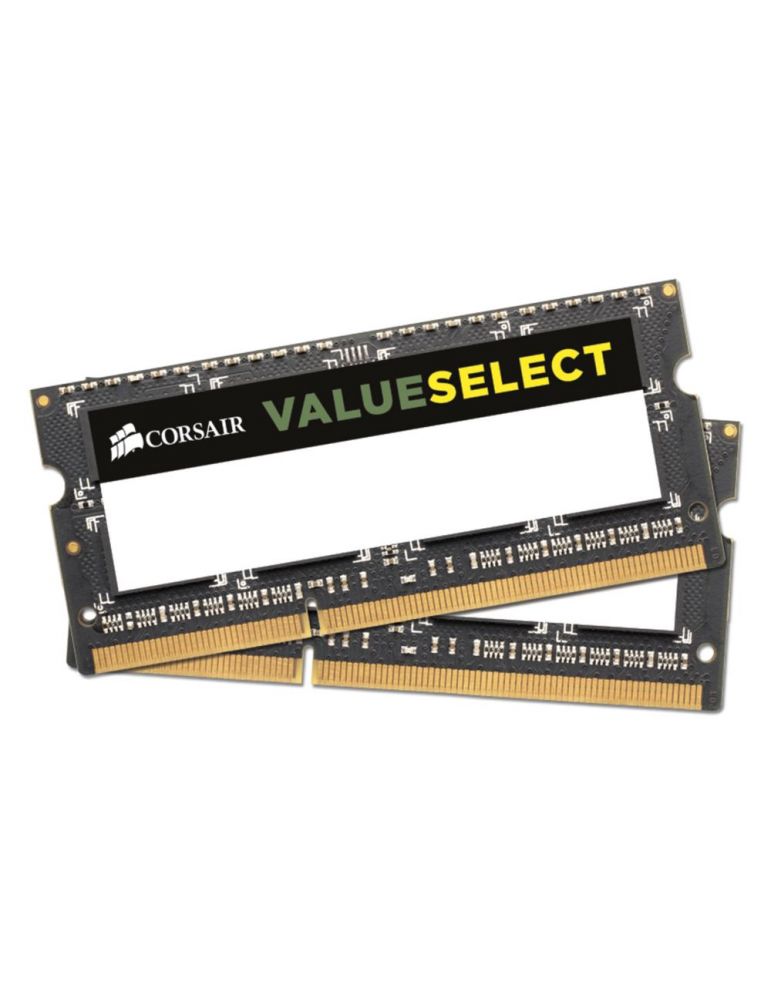 Memorie SO-DIMM Corsair Value Select 16GB, DDR3-1333MHz, CL9, Dual Channel