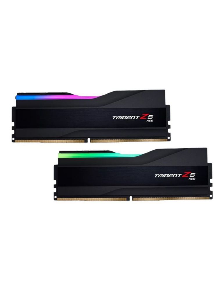 Kit Memorie G.Skill Trident Z5 RGB XMP 3.0 Black 32GB (2x 16GB), DDR5-5600Mhz, CL28, Dual Channel