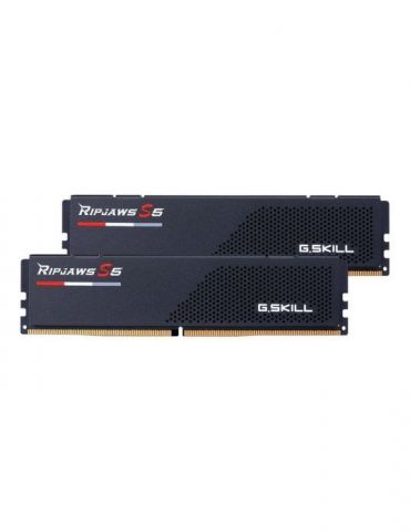 G.Skill Ripjaws S5 - DDR5 - kit - 64 GB: 2 x 32 GB - DIMM 288-pin - 6000 MHz / PC5-48000 - unbuffered G.skill - 1 - Tik.ro