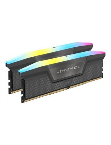 CORSAIR Vengeance RGB - DDR5 - kit - 32 GB: 2 x 16 GB - DIMM 288-pin - 5200 MHz / PC5-41600 Corsair - 1