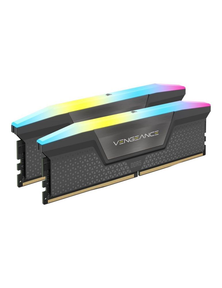 CORSAIR Vengeance RGB - DDR5 - kit - 64 GB: 2 x 32 GB - DIMM 288-pin - 5600 MHz / PC5-44800