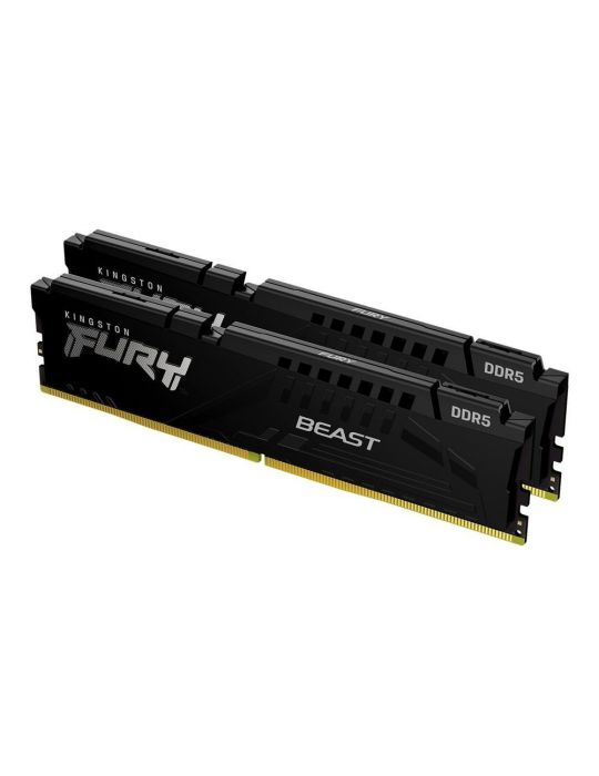 Kingston FURY Beast - DDR5 - kit - 32 GB: 2 x 16 GB - DIMM 288-pin - 6000 MHz / PC5-48000 - unbuffered Kingston - 1