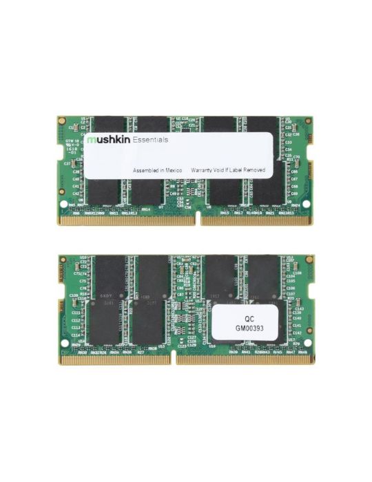 Mushkin Essentials - DDR4 - kit - 32 GB: 2 x 16 GB - SO-DIMM 260-pin - 2666 MHz / PC4-19200 Mushkin - 1