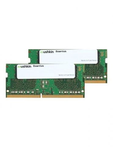 Mushkin Essentials - DDR4 - kit - 8 GB: 2 x 4 GB - SO-DIMM 260-pin - 2133 MHz / PC4-17000 - unbuffered Mushkin - 1