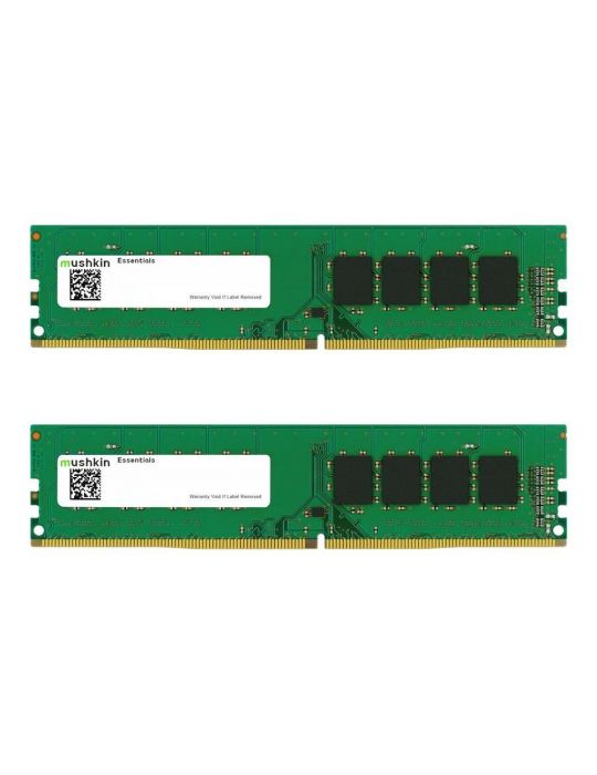 Mushkin Essentials - DDR4 - kit - 64 GB: 2 x 32 GB - DIMM 288-pin - 3200 MHz / PC4-25600 - unbuffered Mushkin - 1