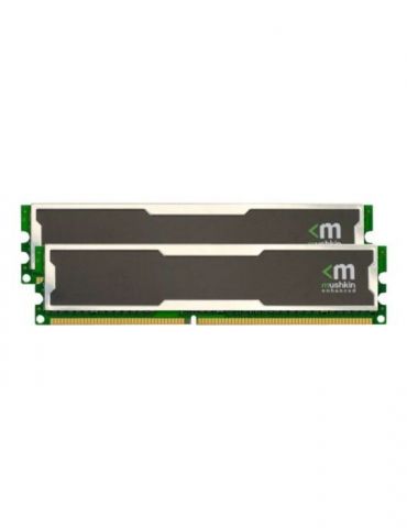 Mushkin Silverline - DDR2 - kit - 2 GB: 2 x 1 GB - DIMM 240-pin - 800 MHz / PC2-6400 - unbuffered Mushkin - 1 - Tik.ro