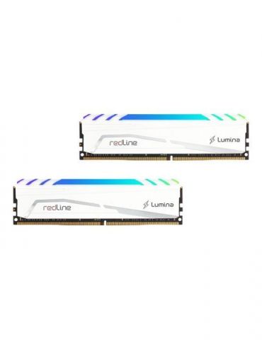 Mushkin Redline Lumina - DDR4 - kit - 32 GB: 2 x 16 GB - DIMM 288-pin - 4133 MHz / PC4-33000 - unbuffered Mushkin - 1 - Tik.ro