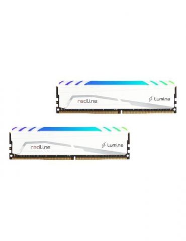 Mushkin Redline Lumina - DDR4 - kit - 32 GB: 2 x 16 GB - DIMM 288-pin - 3600 MHz / PC4-28800 - unbuffered Mushkin - 1 - Tik.ro