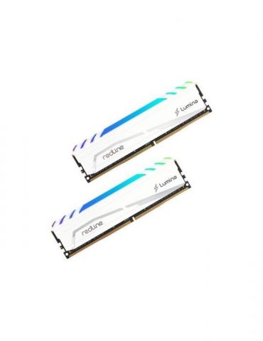 Mushkin Redline Lumina - DDR4 - kit - 32 GB: 2 x 16 GB - DIMM 288-pin - 3600 MHz / PC4-28800 - unbuffered Mushkin - 1