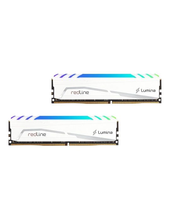 Mushkin Redline Lumina - DDR4 - kit - 16 GB: 2 x 8 GB - DIMM 288-pin - 2666 MHz / PC4-21300 - unbuffered Mushkin - 1