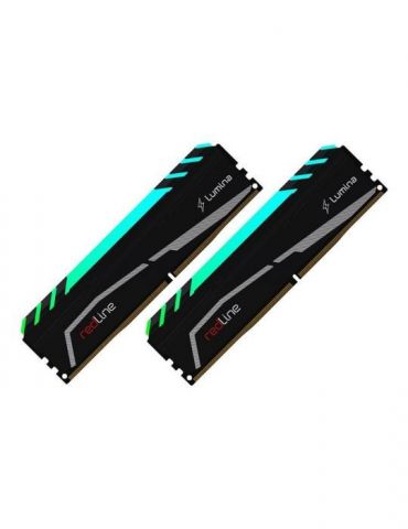 Mushkin Redline Lumina - DDR4 - kit - 16 GB: 2 x 8 GB - DIMM 288-pin - 4000 MHz / PC4-32000 - unbuffered Mushkin - 1