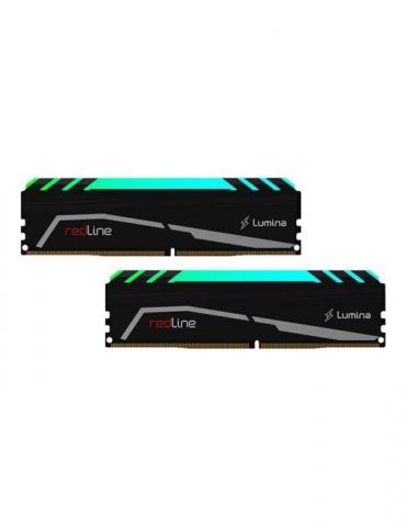 Mushkin Redline Lumina - DDR4 - kit - 16 GB: 2 x 8 GB - DIMM 288-pin - 3600 MHz / PC4-28800 - unbuffered Mushkin - 1 - Tik.ro