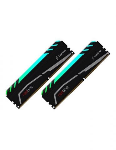Mushkin Redline Lumina - DDR4 - kit - 16 GB: 2 x 8 GB - DIMM 288-pin - 3600 MHz / PC4-28800 - unbuffered Mushkin - 1