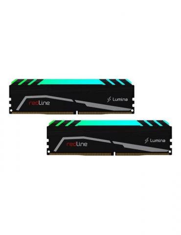 Mushkin Redline Lumina - DDR4 - kit - 16 GB: 2 x 8 GB - DIMM 288-pin - 3200 MHz / PC4-25600 - unbuffered Mushkin - 1 - Tik.ro