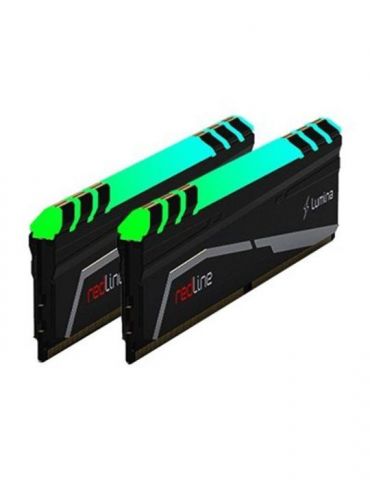 Mushkin Redline Lumina - DDR4 - kit - 16 GB: 2 x 8 GB - DIMM 288-pin - 3000 MHz / PC4-24000 - unbuffered Mushkin - 1