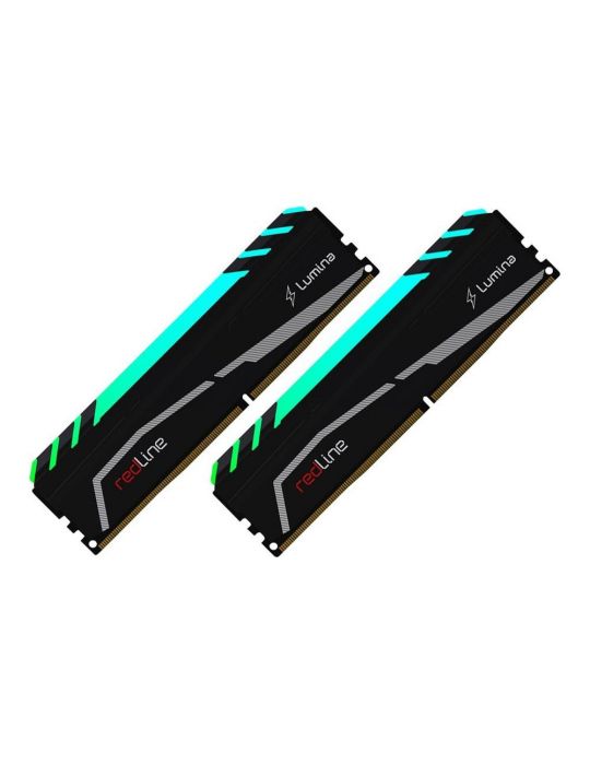 Mushkin Redline Lumina - DDR4 - kit - 16 GB: 2 x 8 GB - DIMM 288-pin - 2666 MHz / PC4-21300 - unbuffered Mushkin - 1
