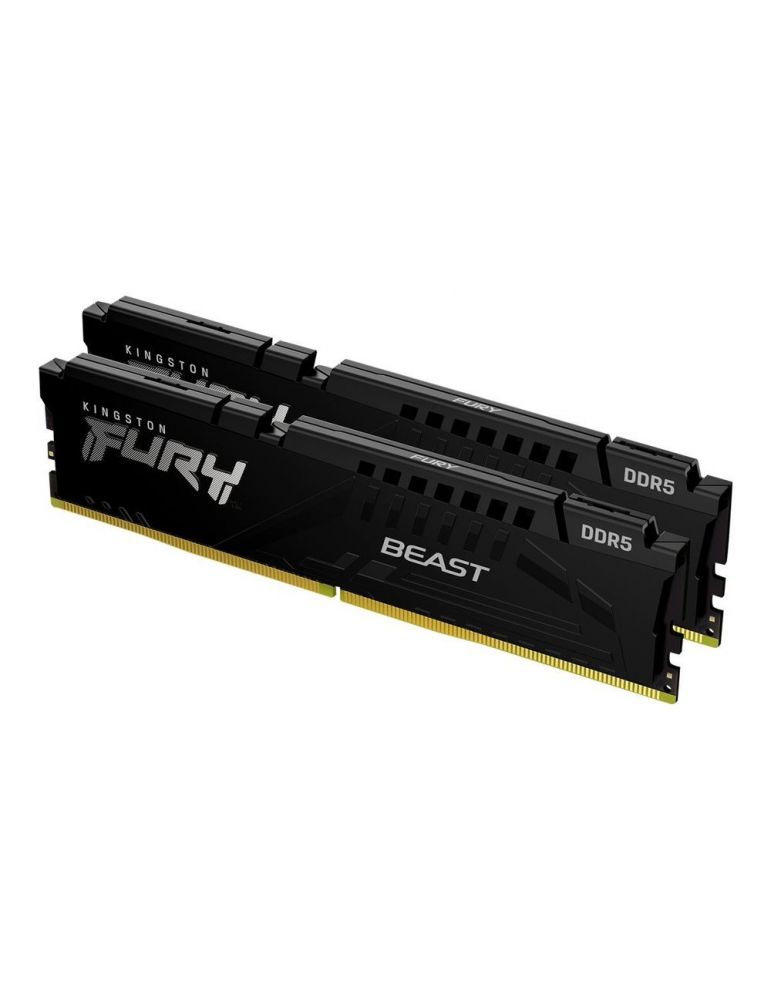Kit Memorie Kingston Fury Beast 64GB, DDR5-4800Mhz, CL38, Dual Channel