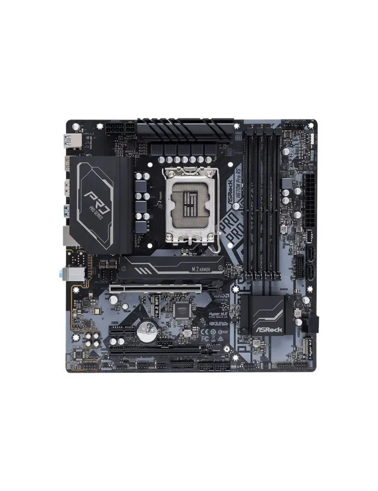 Asrock Placa de baza ASRock H670M Pro RS
