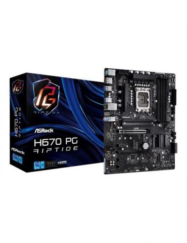 Placa de baza ASRock H670 PG Riptide Asrock - 1