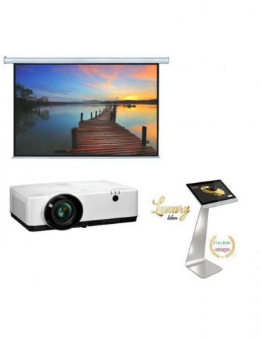 Pachet sala conferinta cu videoproiector nec me403u ecran proiectie blackmount 16:10 si luxury totem yashi dy-22500 Nec - 1 - Tik.ro