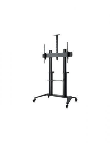 HAGOR BrackIT Stand HD XXL - cart - for flat panel / AV System / camera - black Hagor - 1 - Tik.ro