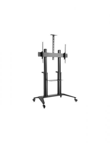 HAGOR BrackIT Stand HD XXL - cart - for flat panel / AV System / camera - black Hagor - 1