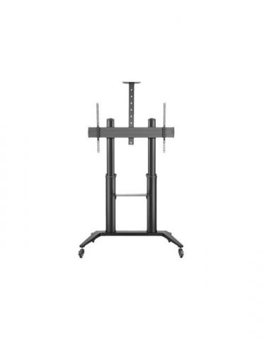 HAGOR BrackIT Stand HD XXL - cart - for flat panel / AV System / camera - black Hagor - 1
