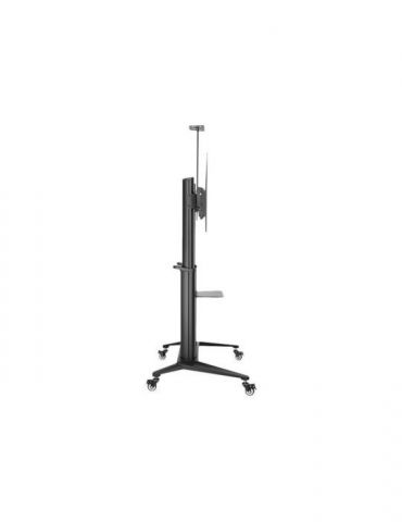 HAGOR BrackIT Stand HD XXL - cart - for flat panel / AV System / camera - black Hagor - 1