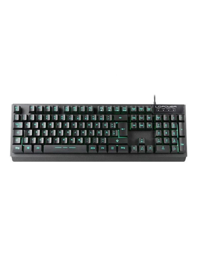 Tastatura LC-Power LC-KEY-4B, USB, negru