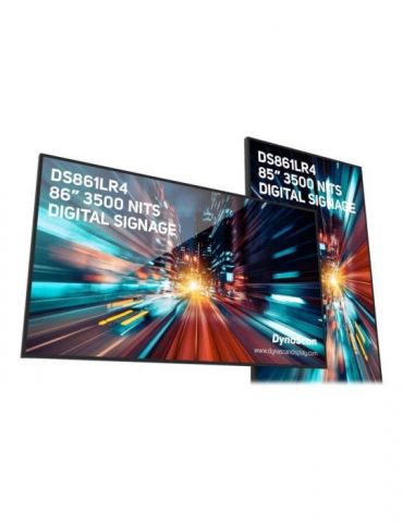 DynaScan LCD display DS861LR4 - 218 cm (86) class (217.4 cm (85.6) viewable) - 3840 x 2160 4K UHD Dynascan - 1 - Tik.ro