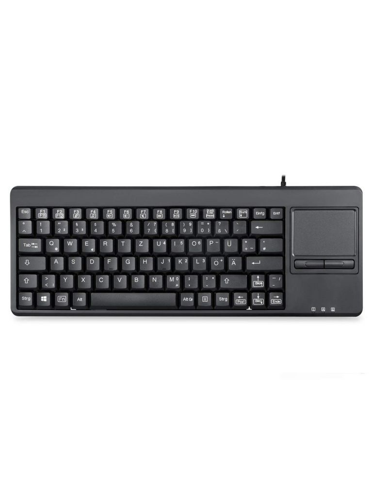 Perixx PERIBOARD-515H Keyboard - US Layout - Black
