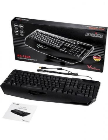 Perixx Gaming Keyboard PX-1800 - Black Perixx - 1