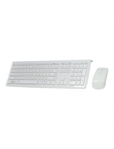 Perixx PERIDUO-703 W Keyboard and Mouse Set - French Layout - White Perixx - 1 - Tik.ro