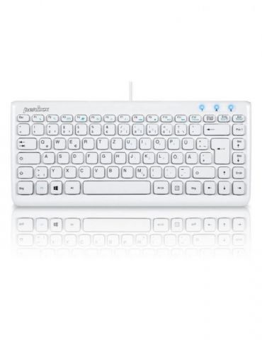 Perixx Keyboard PERIBOARD-407W - White Perixx - 1 - Tik.ro