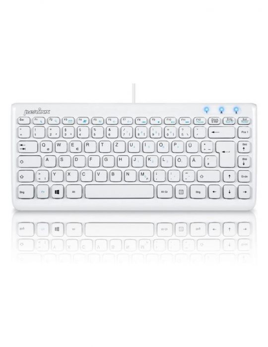 Perixx Keyboard PERIBOARD-407W - White Perixx - 1