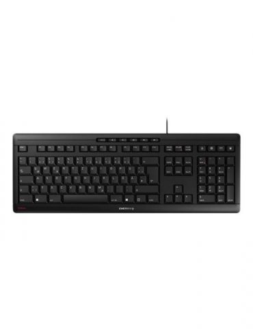 CHERRY STREAM tastaturi USB QWERTZ Germană Negru Cherry - 1 - Tik.ro