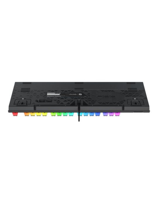 SPC Gear Keyboard GK650K Pudding Edition - US Layout - Black Silentium pc - 1