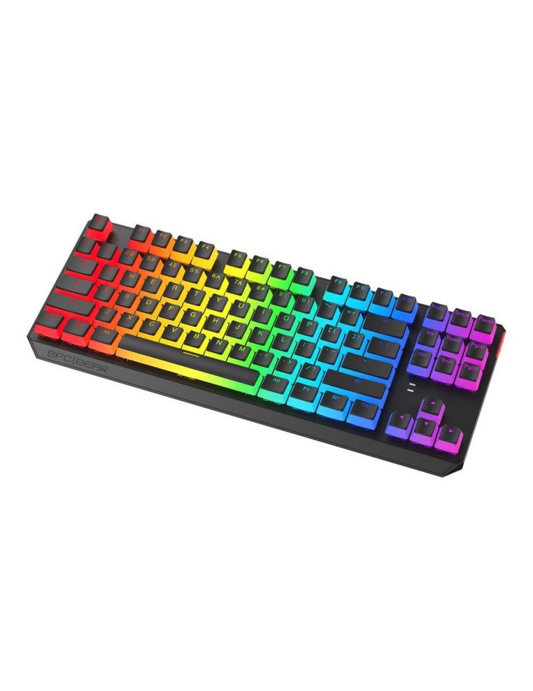 SPC Gear GK630K Tournament - Pudding Edition - keyboard - QWERTY - US