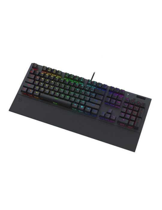 SPC Gear Keyboard GK650K Omnis - US Layout - Black Silentium pc - 1