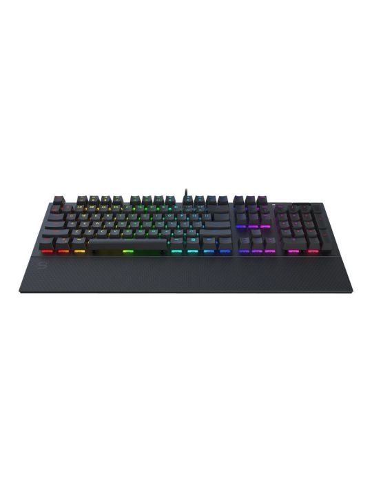 SPC Gear Keyboard  GK650K Omnis Kailh Blue RGB - US-Layout - Black Silentium pc - 1
