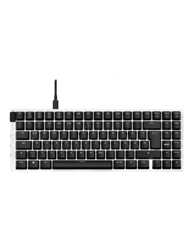 NZXT Function MiniTKL - keyboard - QWERTZ - German - matte white