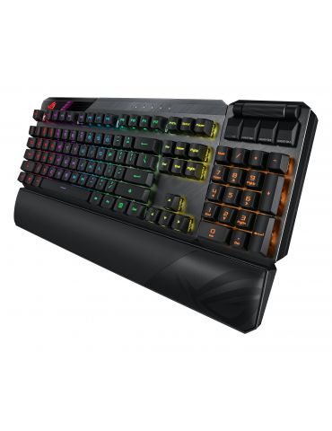 ASUS ROG Claymore II tastaturi RF Wireless + USB QWERTZ Germană Negru Asus - 3
